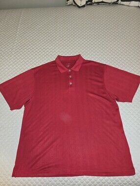 XL - Men's Red Polo Shirt